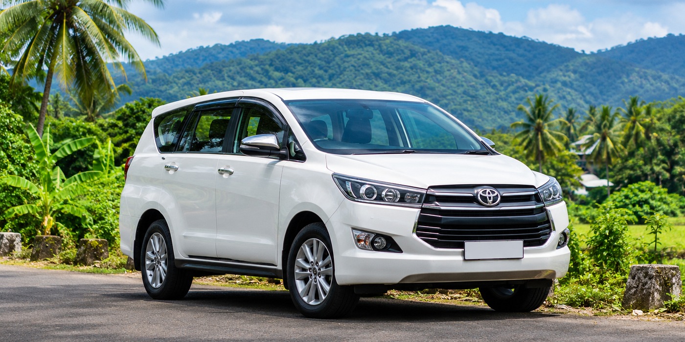Innova-style SUV for family travel in Kerala