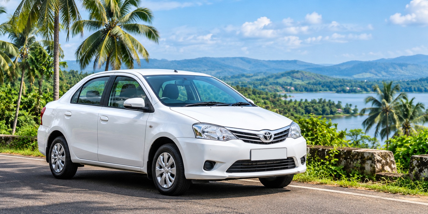 Comfortable sedan for taxi hire